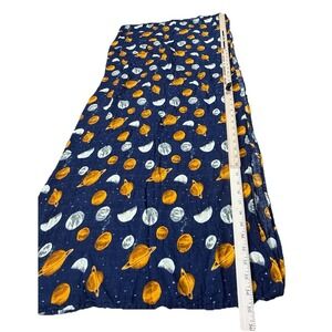 Milkbarn Planets Muslin Blanket Swaddle  Organic‎ Cotton Muslin Bamboo 46"x46"